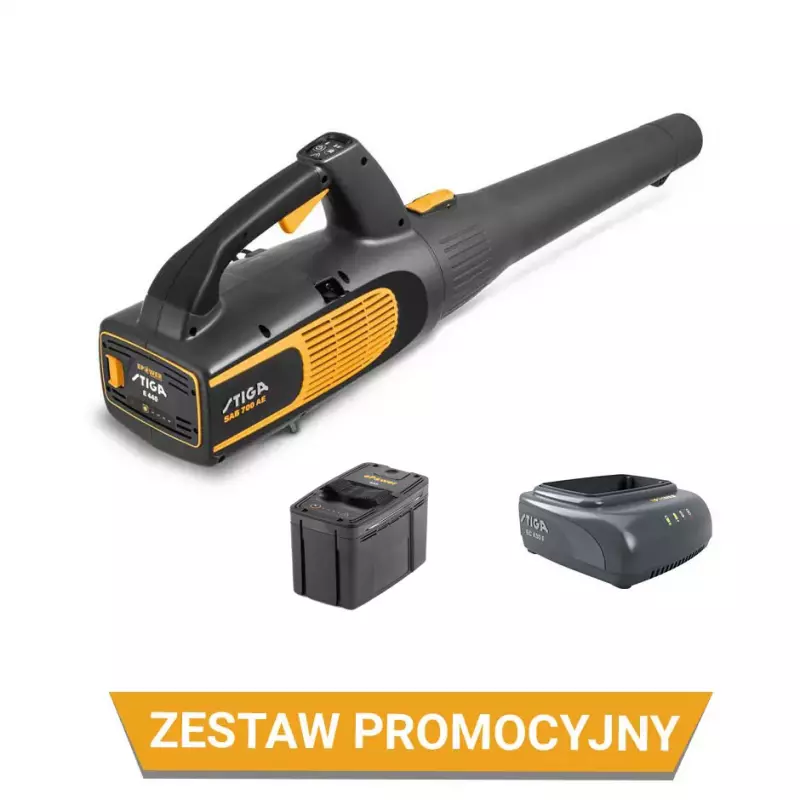 Zestaw promocyjny Dmuchawa akumulatorowa SAB 700 AE 4.0 Ah